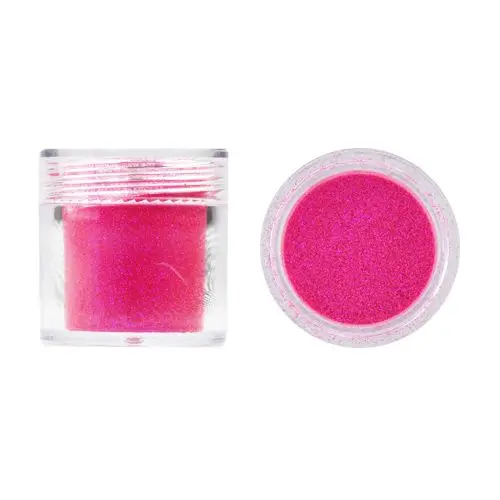 Nail art glitter powder - fuchsia, fine flecks, 10g