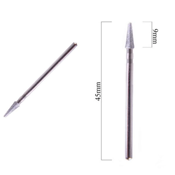 Nail file drill bit - spike
