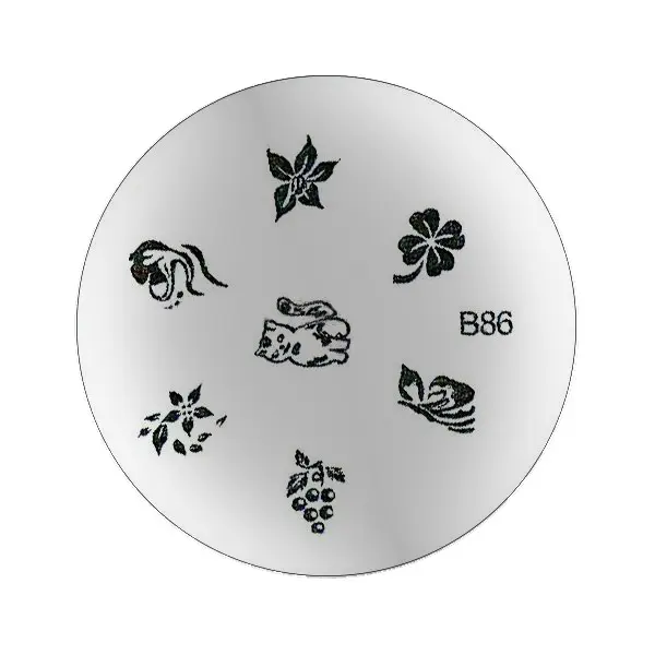 Ornamental stamping disc B86