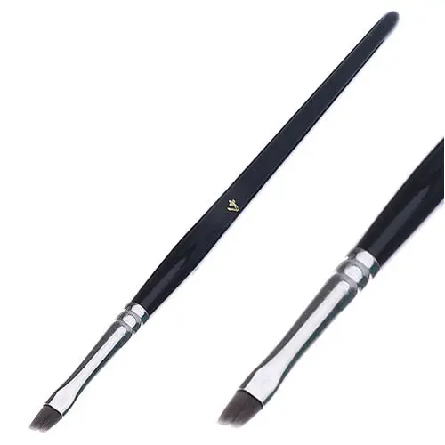 Size 4 gel brush - Kolinsky, slant shape