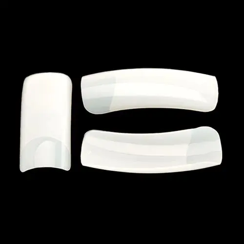 Milky artificial nails - Ultrawear no.10, 50pcs