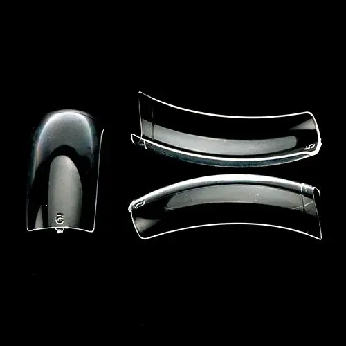 Clear Artificial Tips Transparent, No.1 - Royal Fancy 50pcs