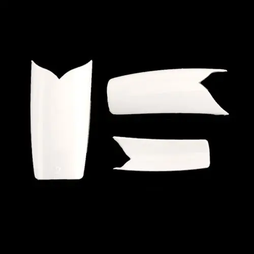 100pcs artificial nails French Valley White - mix