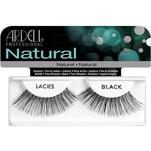 Black Fake Eyelash Strips - Lacies