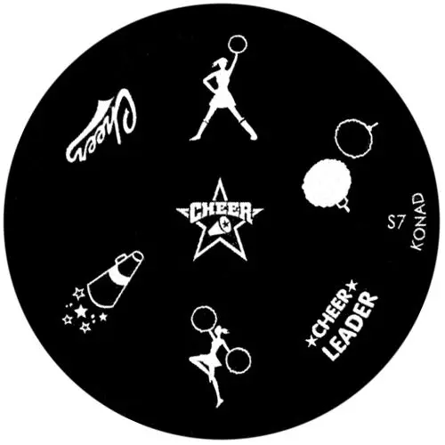 Plate for nail stamping S7 - various motifs