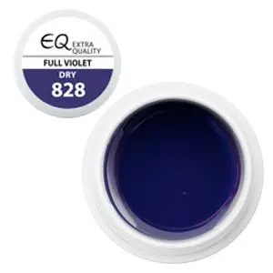 Extra quality UV gel 5g – 828 Dry - Full Violet