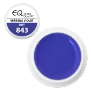 843 Dry – Verbena Violet, coloured UV gel 5g