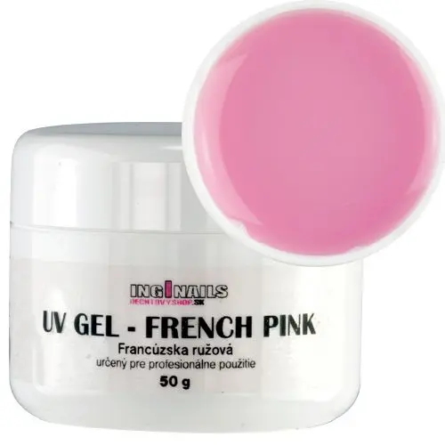 UV gél Inginails - French Pink 50g