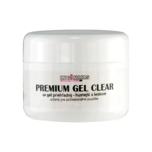UV gél Inginails - Premium Gel Clear 25g