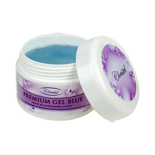 UV gél - Premium gel Blue, 25g