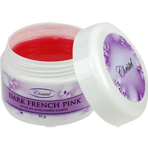 UV gél - Dark French Pink gel, 50g