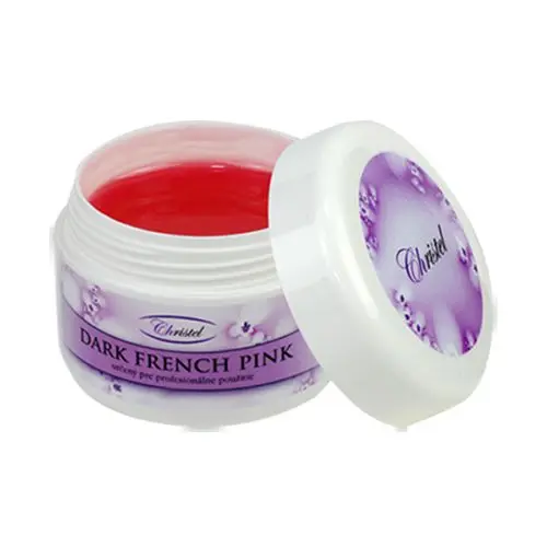 UV gél - Dark French Pink gel, 25g