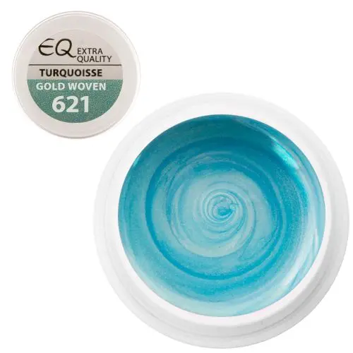 Extra Quality UV gel - 621 Gold Woven – Turquoisse 5g