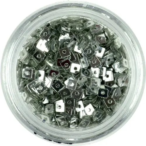 Small Squares with Hole - Silver