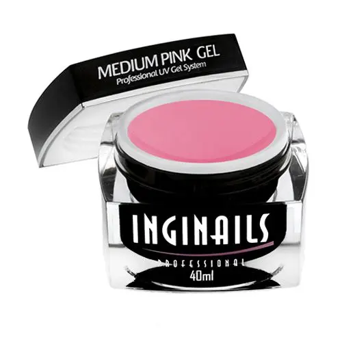 Medium Pink gel 40ml - one-phase UV gel Inginails Professional
