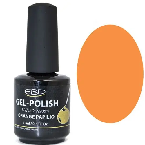 UV gel polish 15ml – Orange Papilio 180