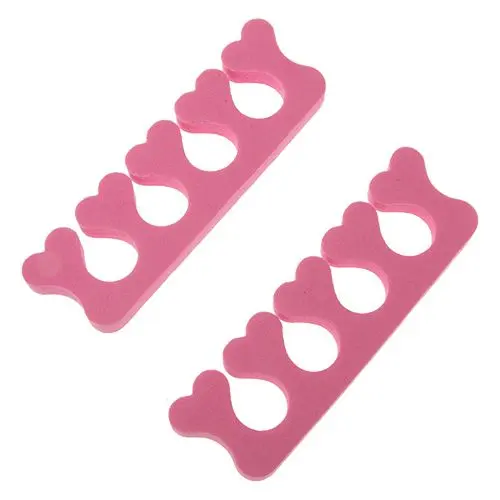 Toe separators - pink, 2pcs