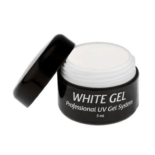 White Gel 5ml - biely modelovací gél Inginails Professional