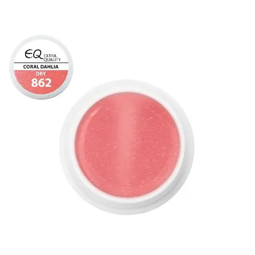 Coloured UV gel for nails 5g – 862 - Coral Dahlia