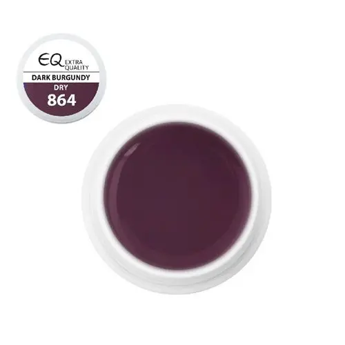 Extra Quality UV gel - 864 Dry – Dark Burgundy 5g