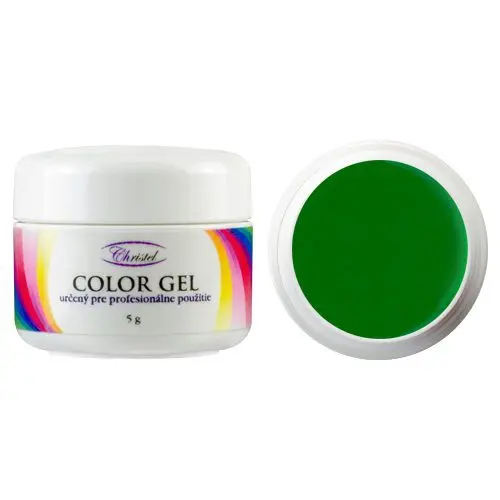 Coloured UV gel - Neon Green, 5g