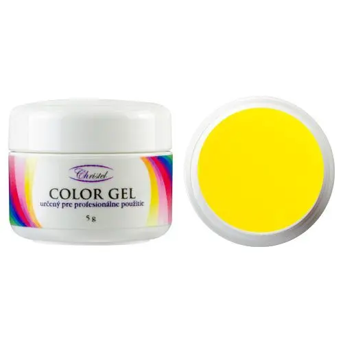 Coloured UV gel - Neon Yellow, 5g