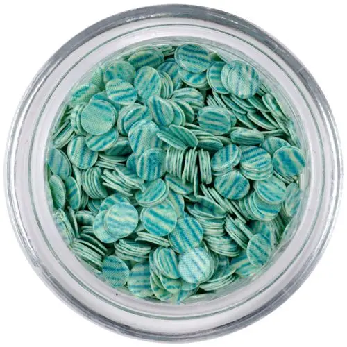 Flitters - turquoise, with stripes