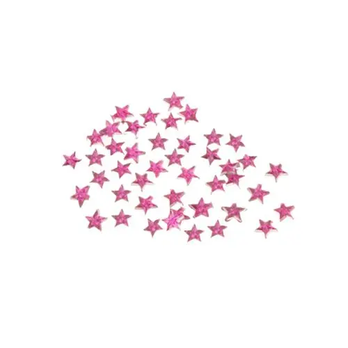 Light pink stones, stars
