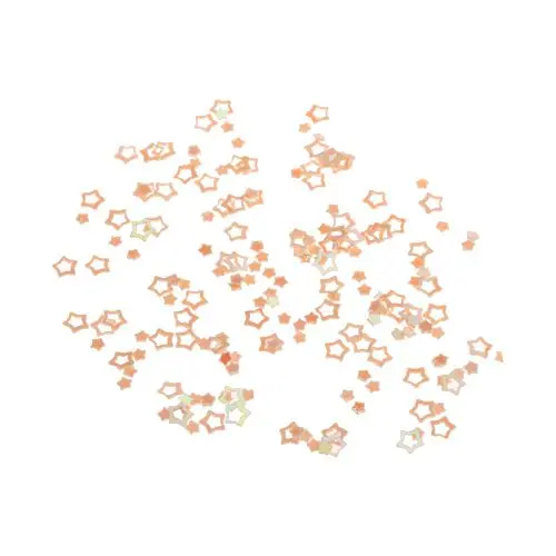 Decorative confetti - peach