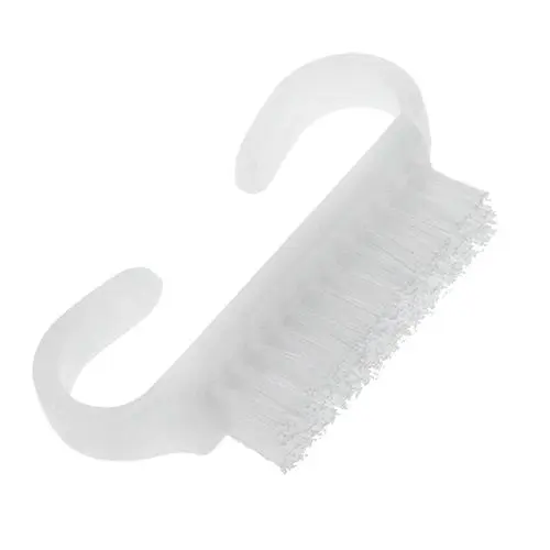 Brush for dusting nails - white