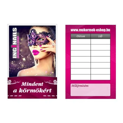 Appointment cards - 50pcs