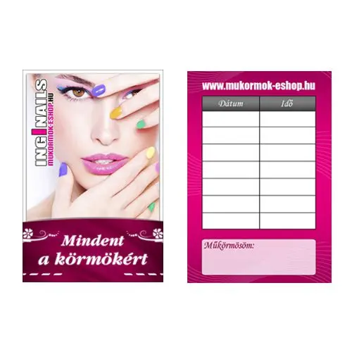 Appointment cards - 10pcs