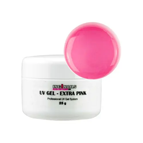UV gel Inginails - Extra Pink, one step transparent 25g