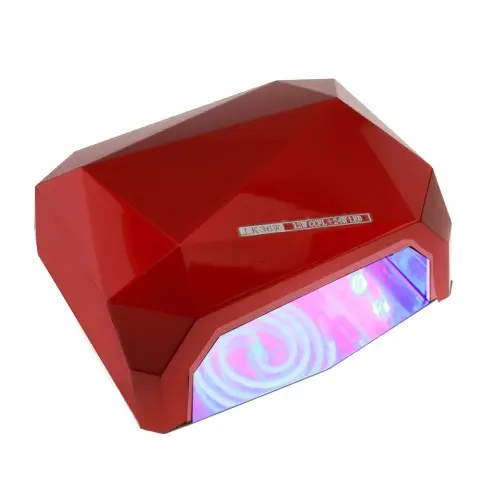 Combined LED + CCFL 36W UV lamp - red