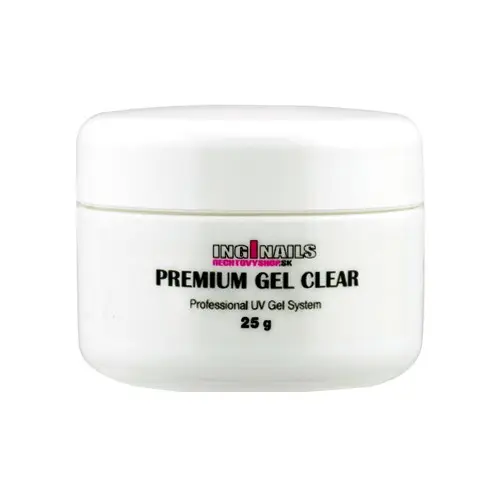 UV gel Inginails - Premium Gel Clear 25g