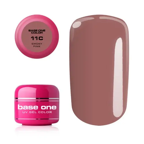 Gel Silcare Base One Color - Smoky Pink 11C, 5g
