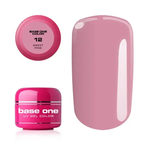 Gel Silcare Base One Color - Sweet Pink 12, 5g