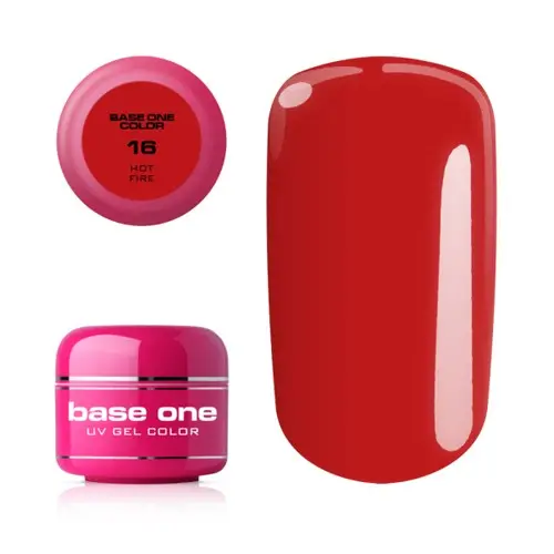 Gel Silcare Base One Color - Hot Fire 16, 5g