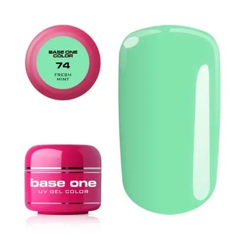 Gel Silcare Base One Color - Fresh Mint 74, 5g