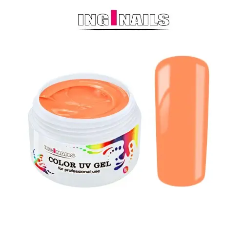 Pastel Peach - 4D colour gel Inginails 5g
