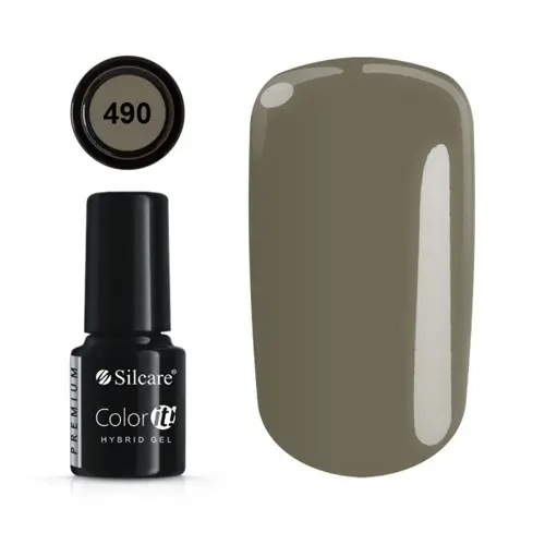 Gel polish -Silcare Color IT Premium 490, 6g