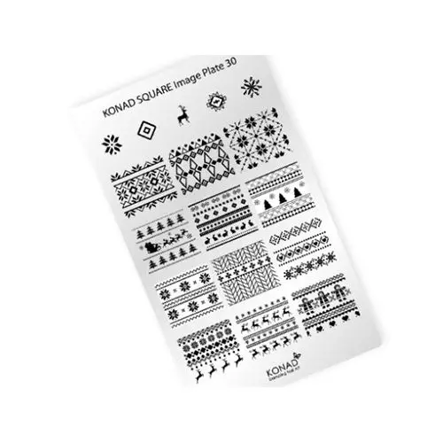Stamping plate KONAD square 30