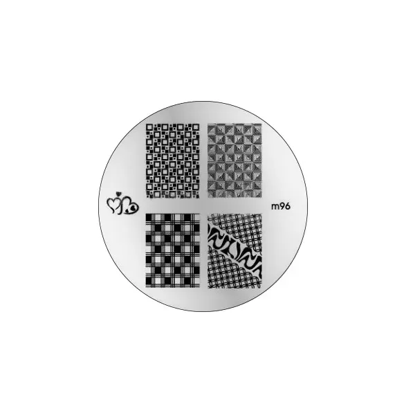 Stamping plate M96 - various patterns