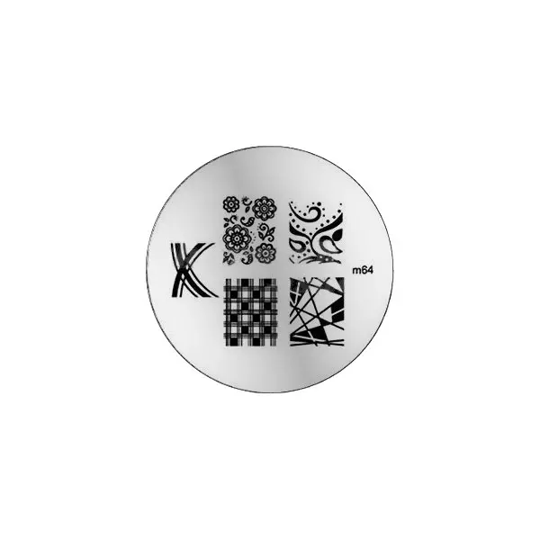 Stamping plate M82 - various patterns