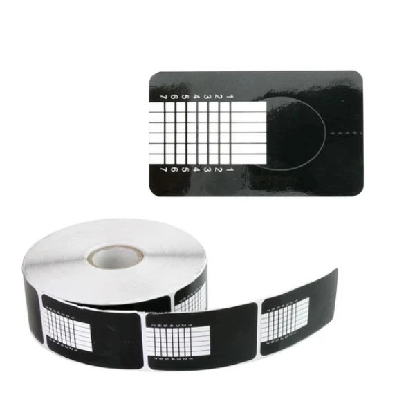 Nail form – black, 500pcs