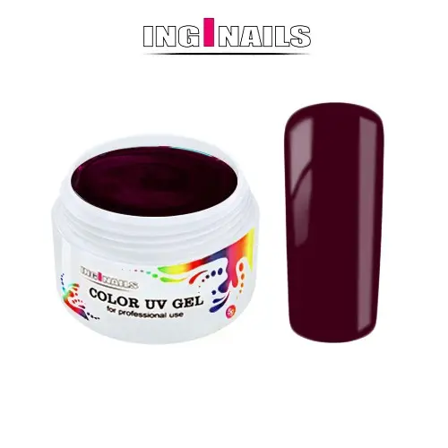UV Gel, coloured Inginails - Chambord 5g
