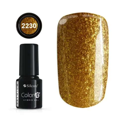 Gel polish -Silcare Color IT Premium Gold 2230, 6g