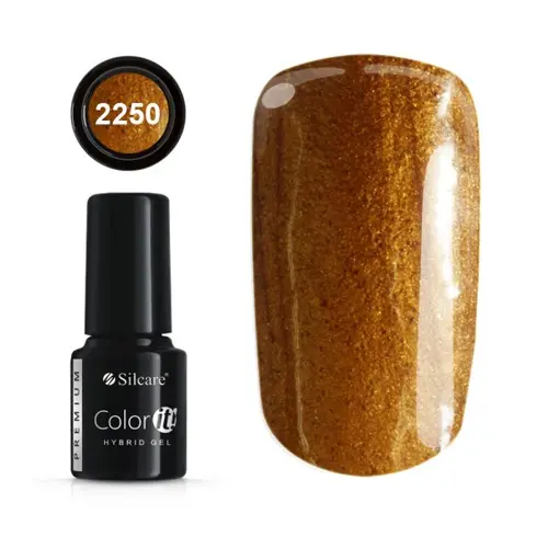 Gel polish -Silcare Color IT Premium Gold 2250, 6g