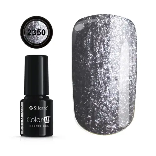 Gel polish -Silcare Color IT Premium Silver 2350, 6g