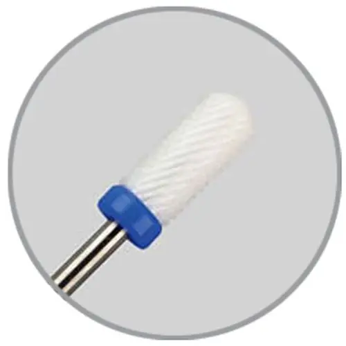 Ceramic Burr - ceramic nail drill bit - rounded roll, medium (F08)